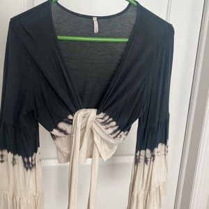 Tie dye crop top